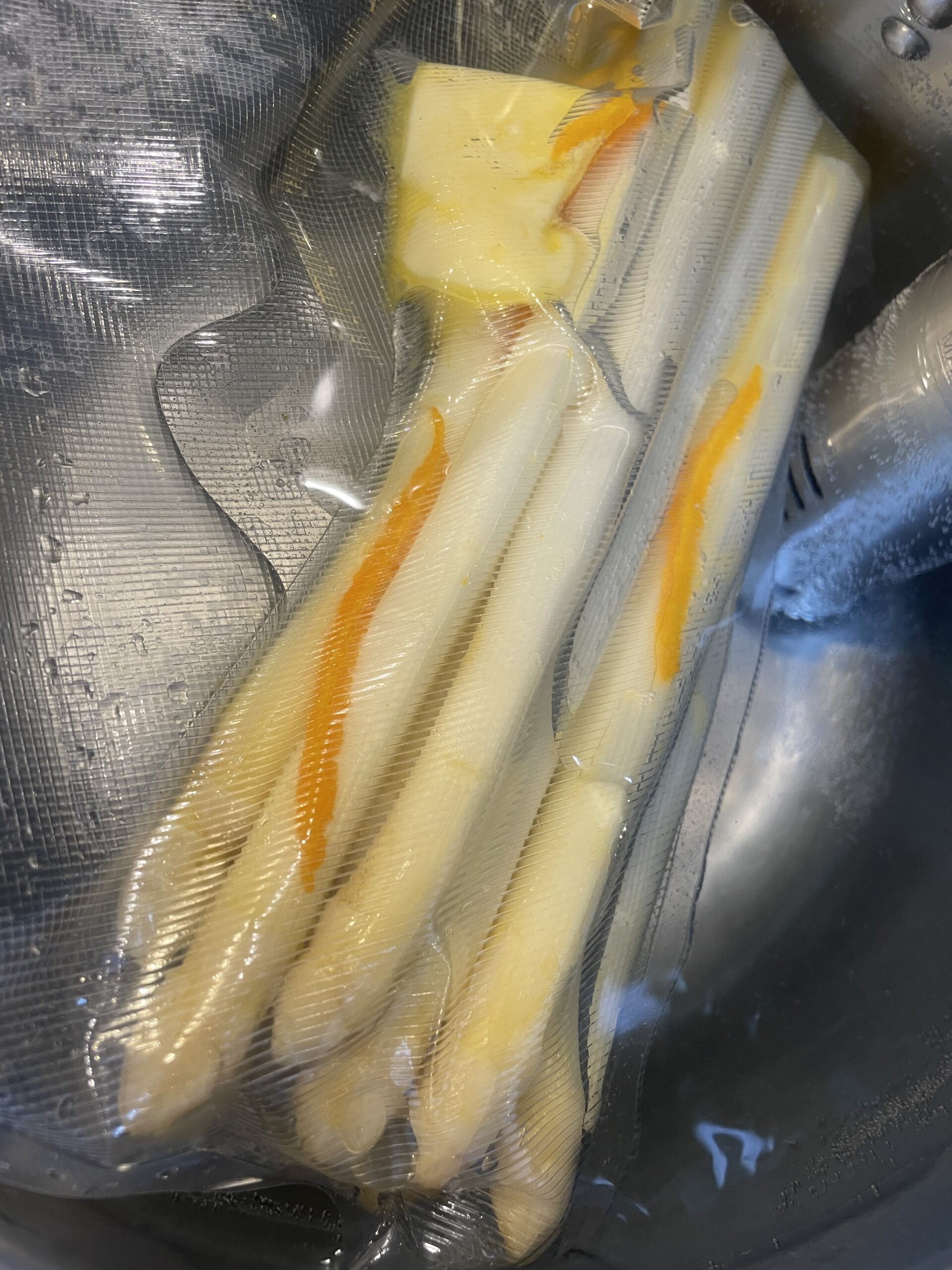 Asperges aux zestes d'oranges !